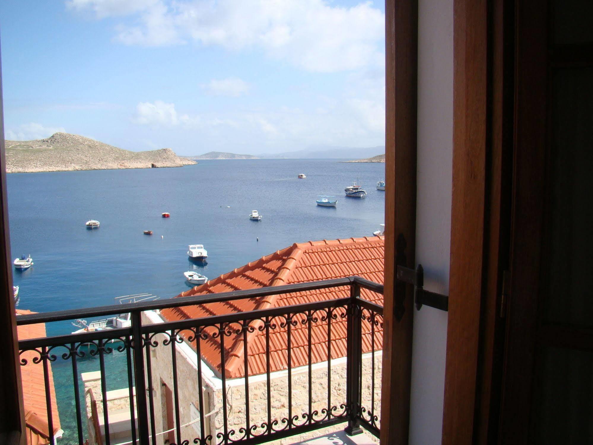 Halki Sea House Chalki Town Exterior foto