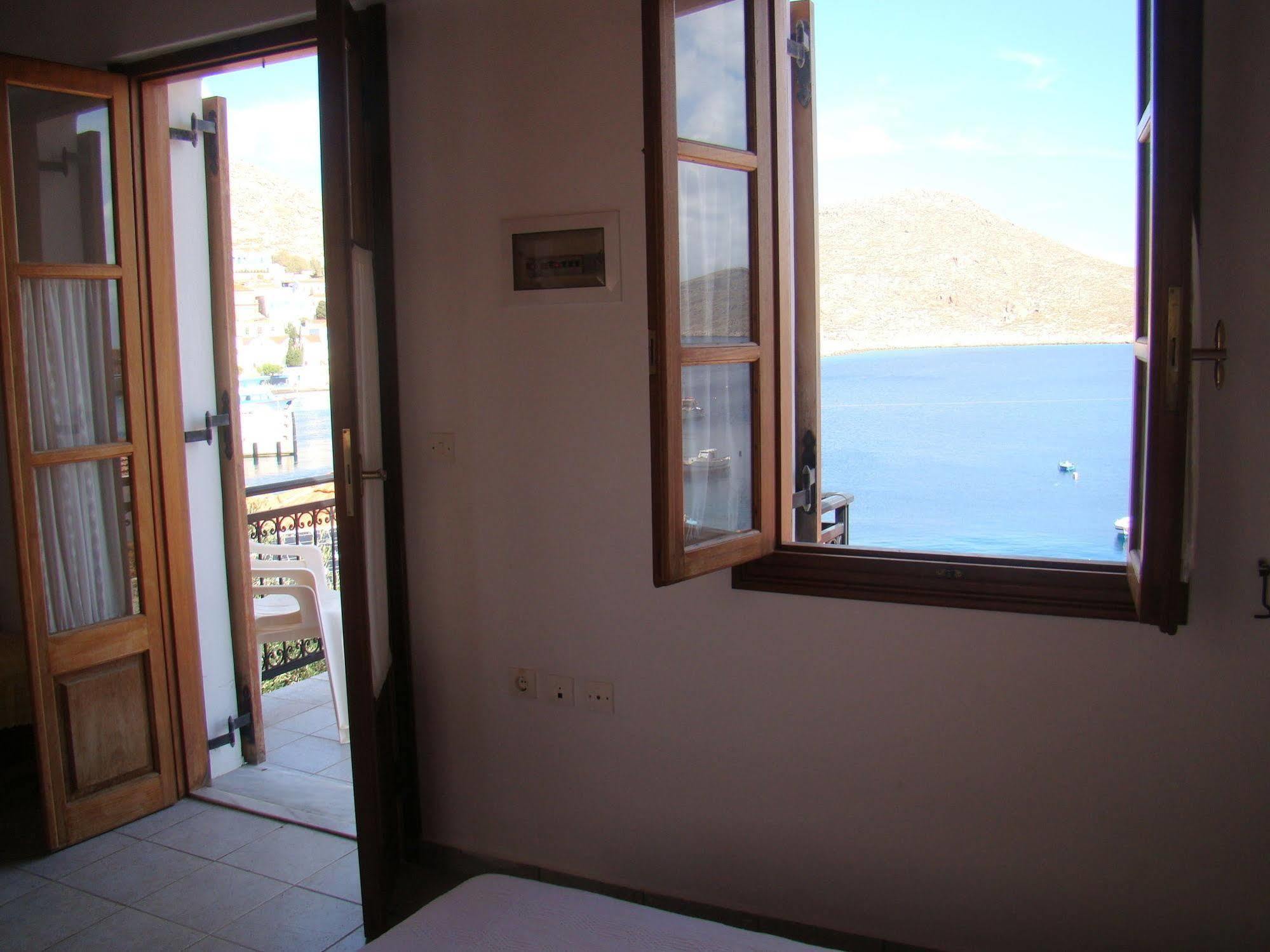 Halki Sea House Chalki Town Exterior foto