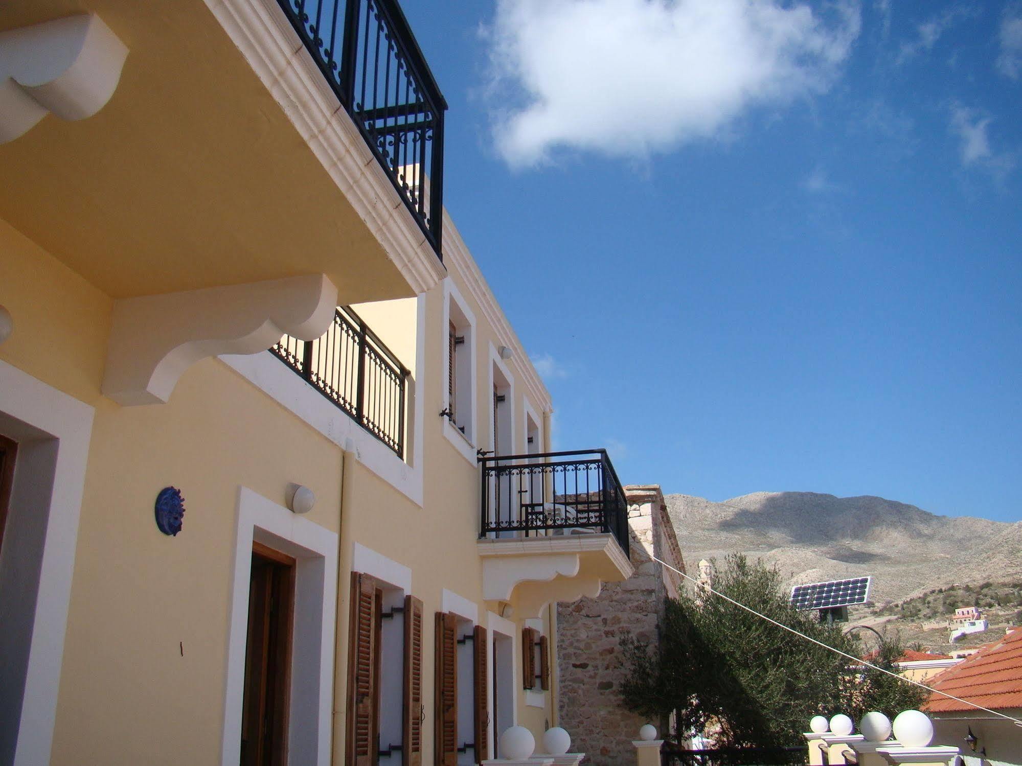 Halki Sea House Chalki Town Exterior foto